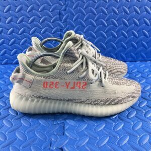 Adidas Yeezy Boost 350 v2 Men's Shoes Size 8 Blue Athletic Sneakers Kanye West